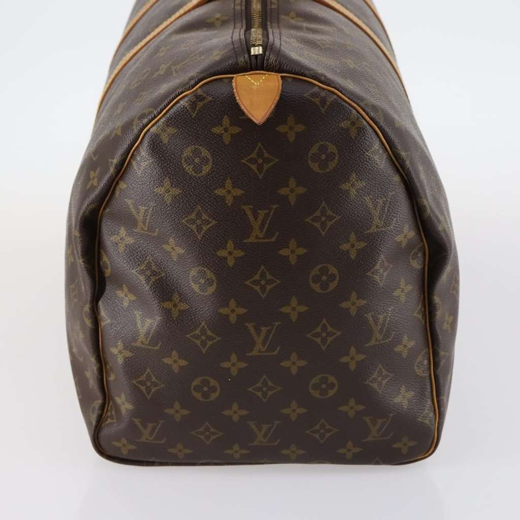 Louis Vuitton Keepall Bag Brown Canvas Fair condition - Inside View