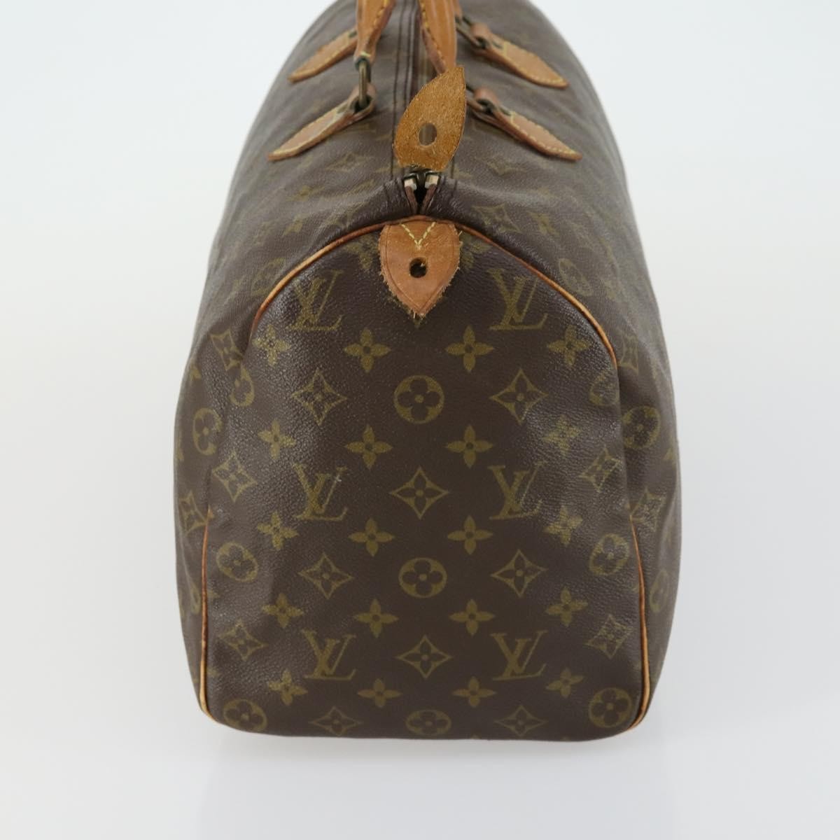 Louis Vuitton Speedy Handbag Brown Canvas Fair condition - Inside View
