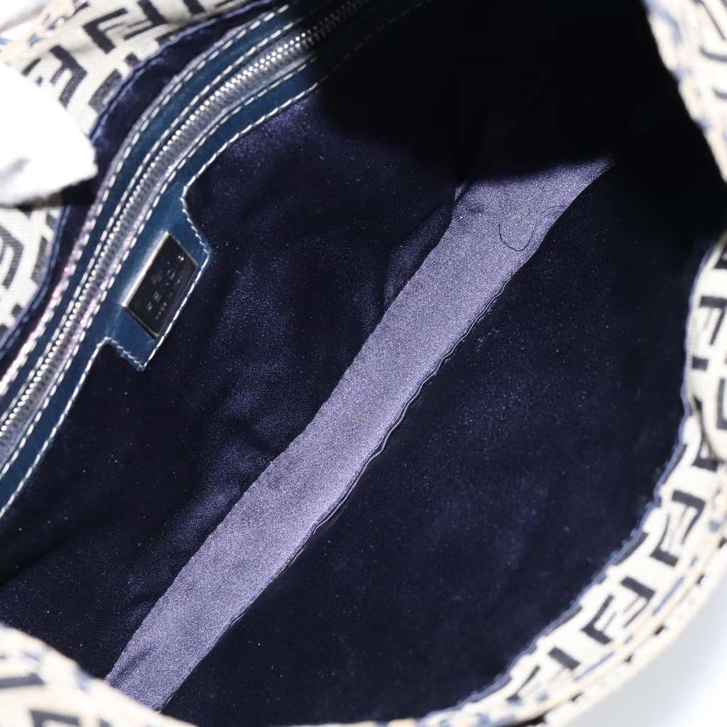 Fendi Vintage Hobo Navy Canvas Good condition - Box View