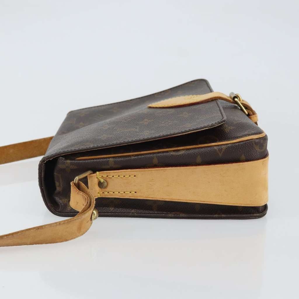 Louis Vuitton Cartouchiere Handbag Brown Canvas Good condition - Model View