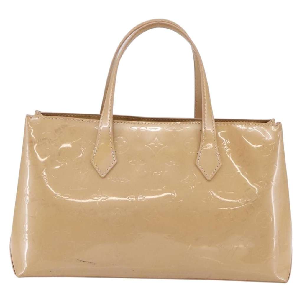 Louis Vuitton Wilshire Handbag Beige Good condition - Back View