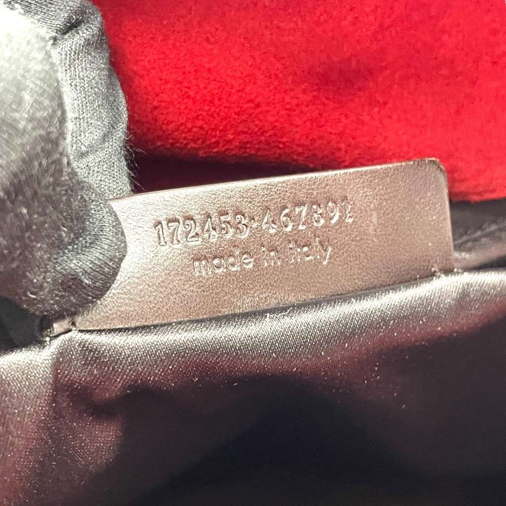 Saint Laurent Downtown Handbag Red Leather Good condition - Inside View