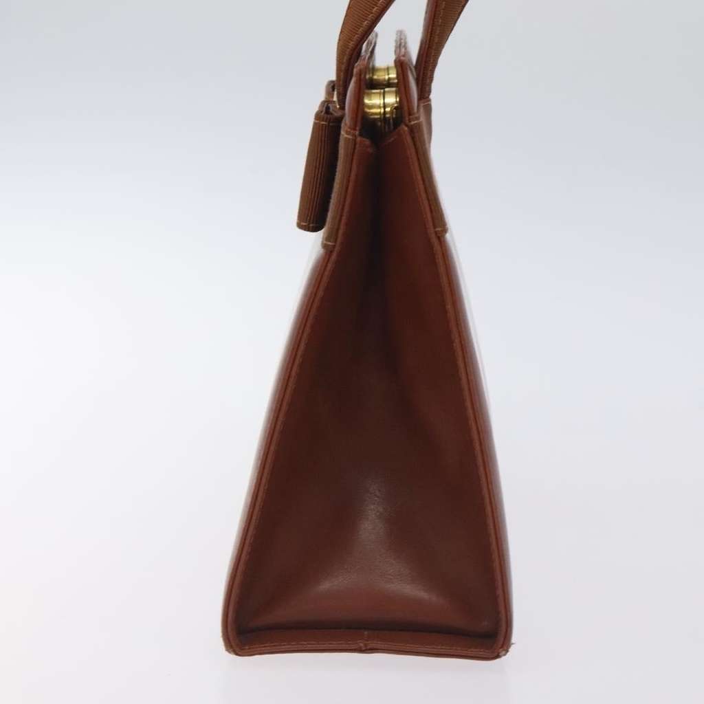Salvatore Ferragamo Convertible Vara Bow Tote Brown Leather Good condition - Inside View
