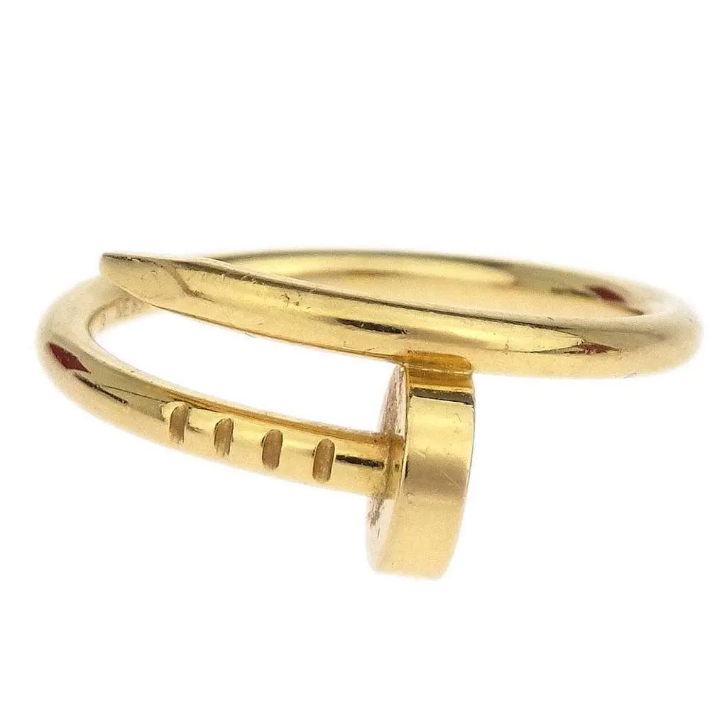 Cartier Juste un Clou Ring Gold Good - Front View