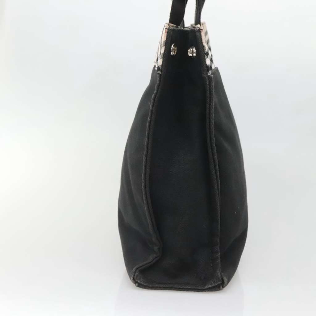 Burberry Nova Check Tote Black Canvas Good condition - Inside View