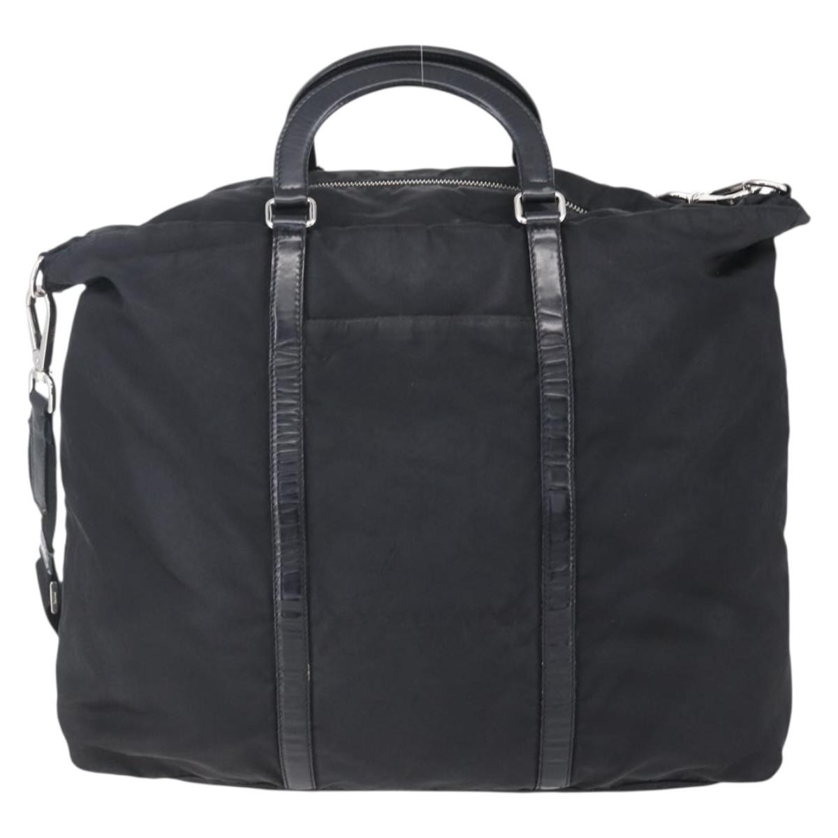 Prada Vintage Tote Black Good condition - Back View