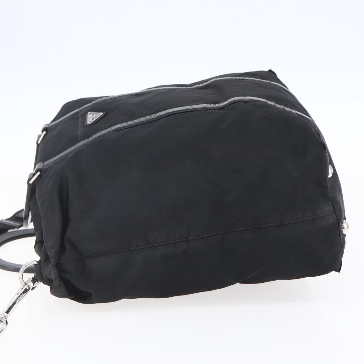 Prada Vintage Tote Black Good condition - Inside View