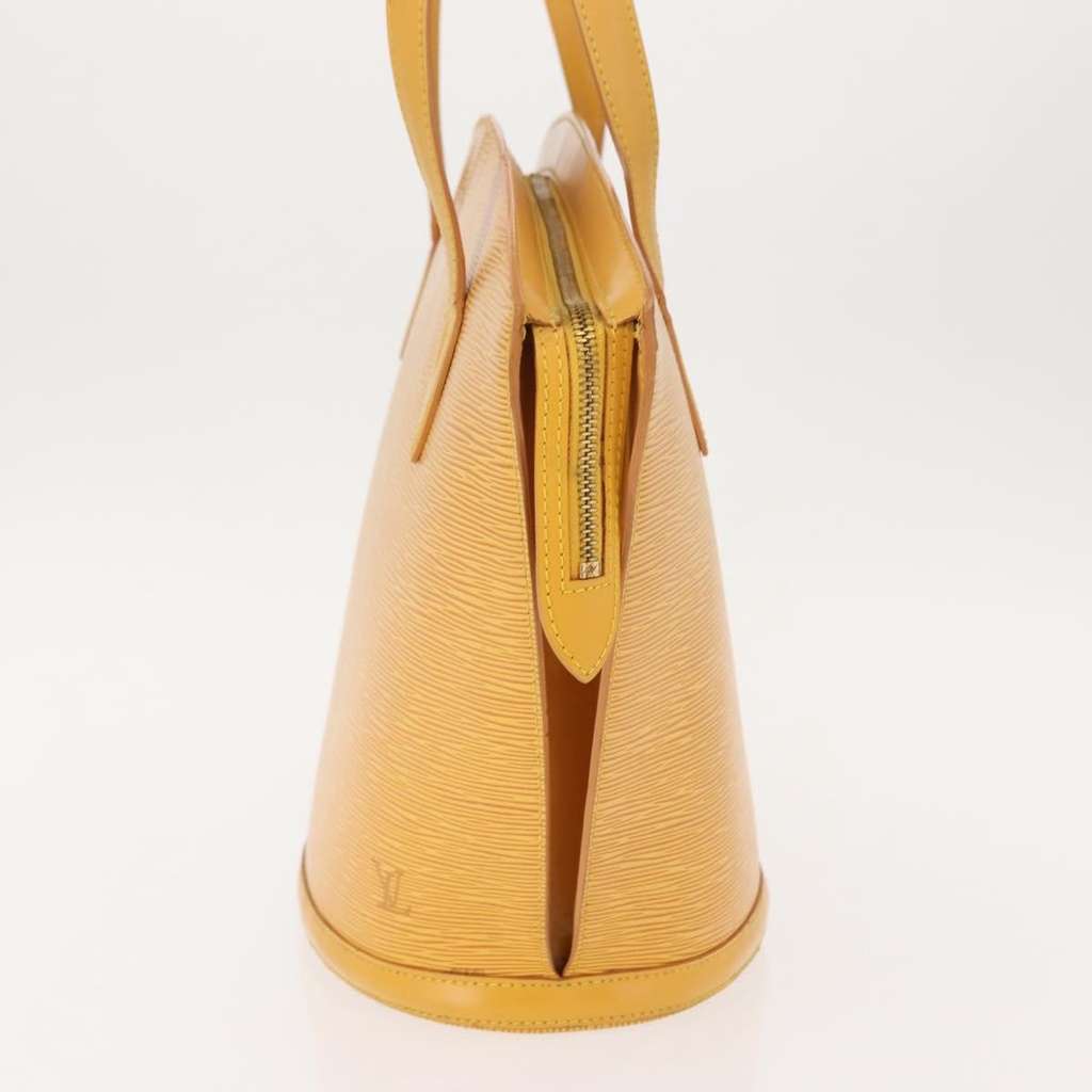 Louis Vuitton Saint Jacques Handbag Yellow Leather Good condition - Inside View