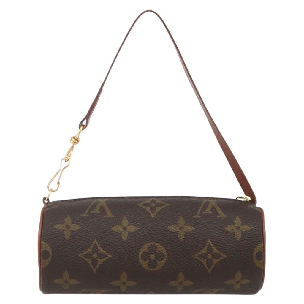 Louis Vuitton Papillon Pochette Brown Canvas Good condition - Back View