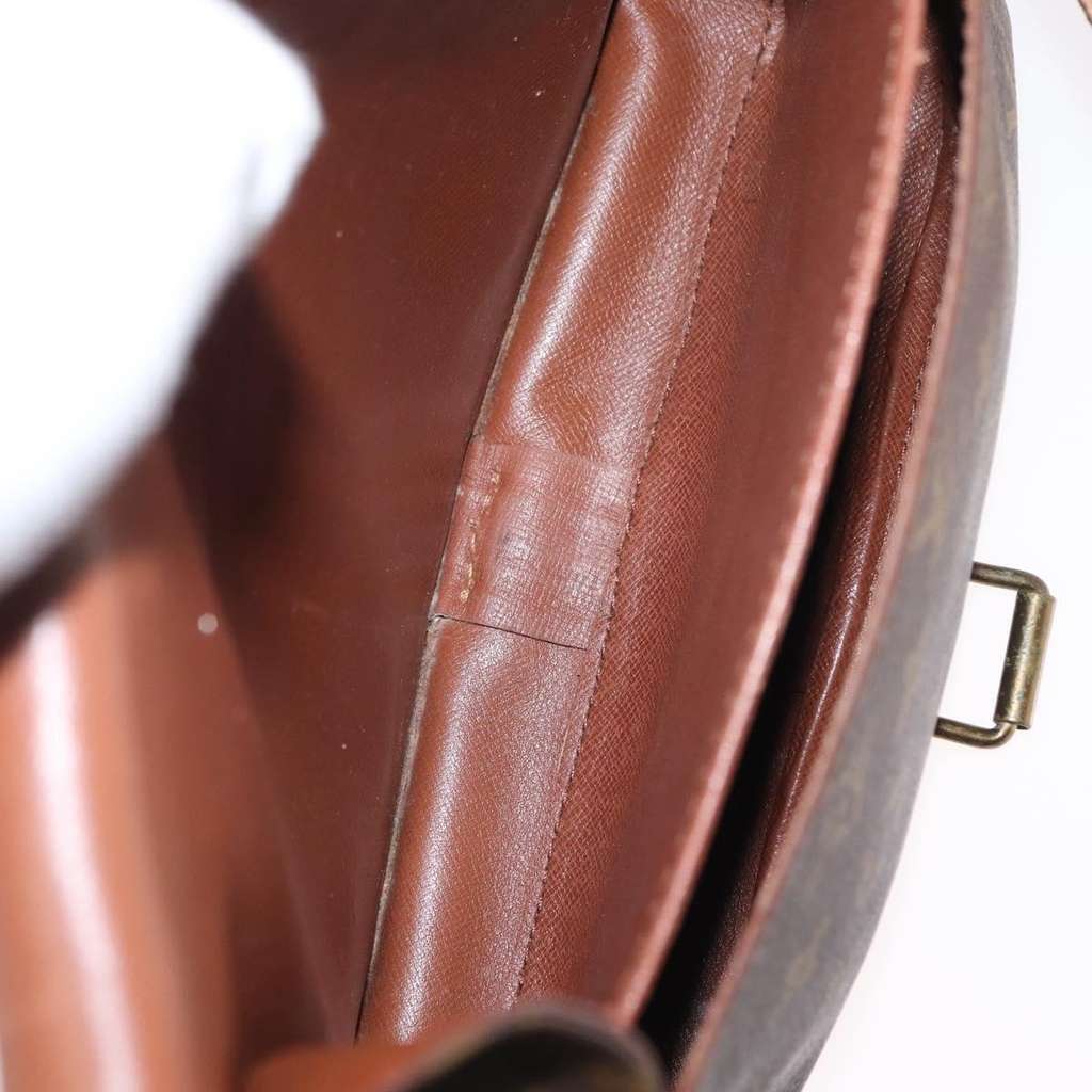 Louis Vuitton Cartouchiere Handbag Brown Canvas Good condition - Box View