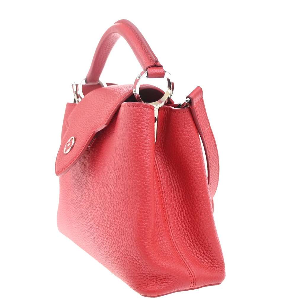 Louis Vuitton Capucines Bag Red Leather Good condition - Inside View