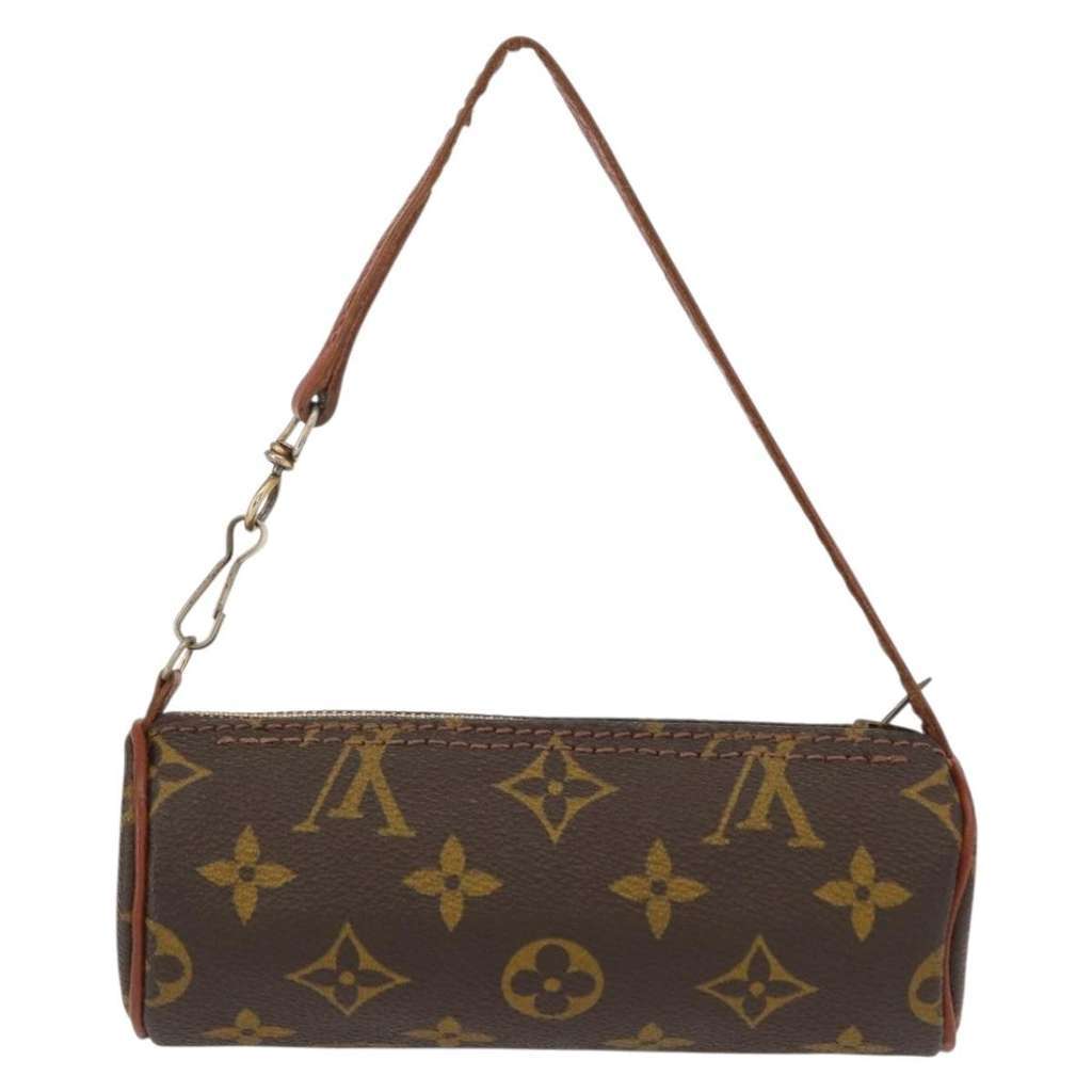 Louis Vuitton Papillon Pochette Brown Canvas Good condition - Back View