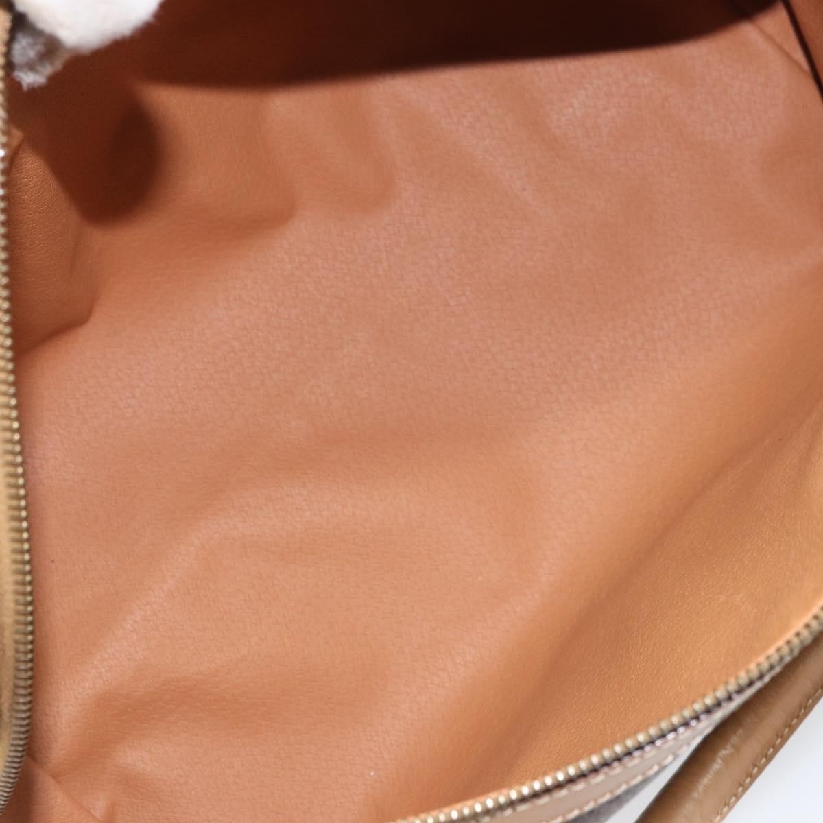 Celine Vintage Macadam Boston bag Brown Canvas Good condition - Box View