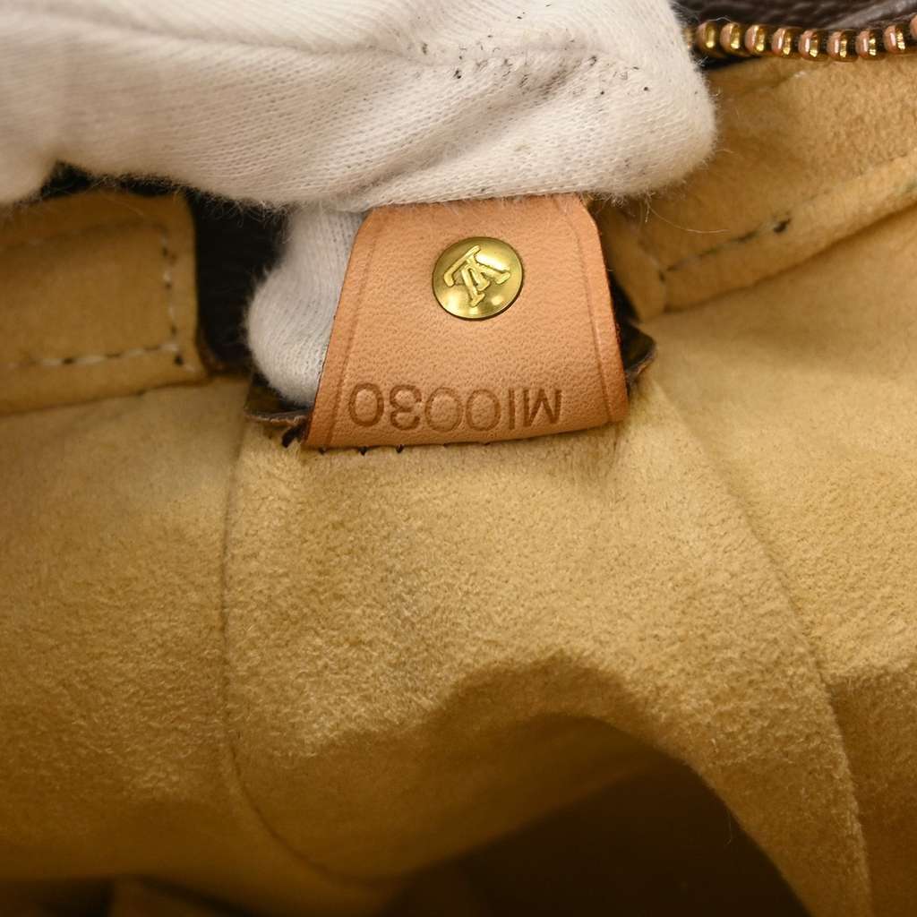 Louis Vuitton Looping Handbag Brown Canvas Good condition - Box View
