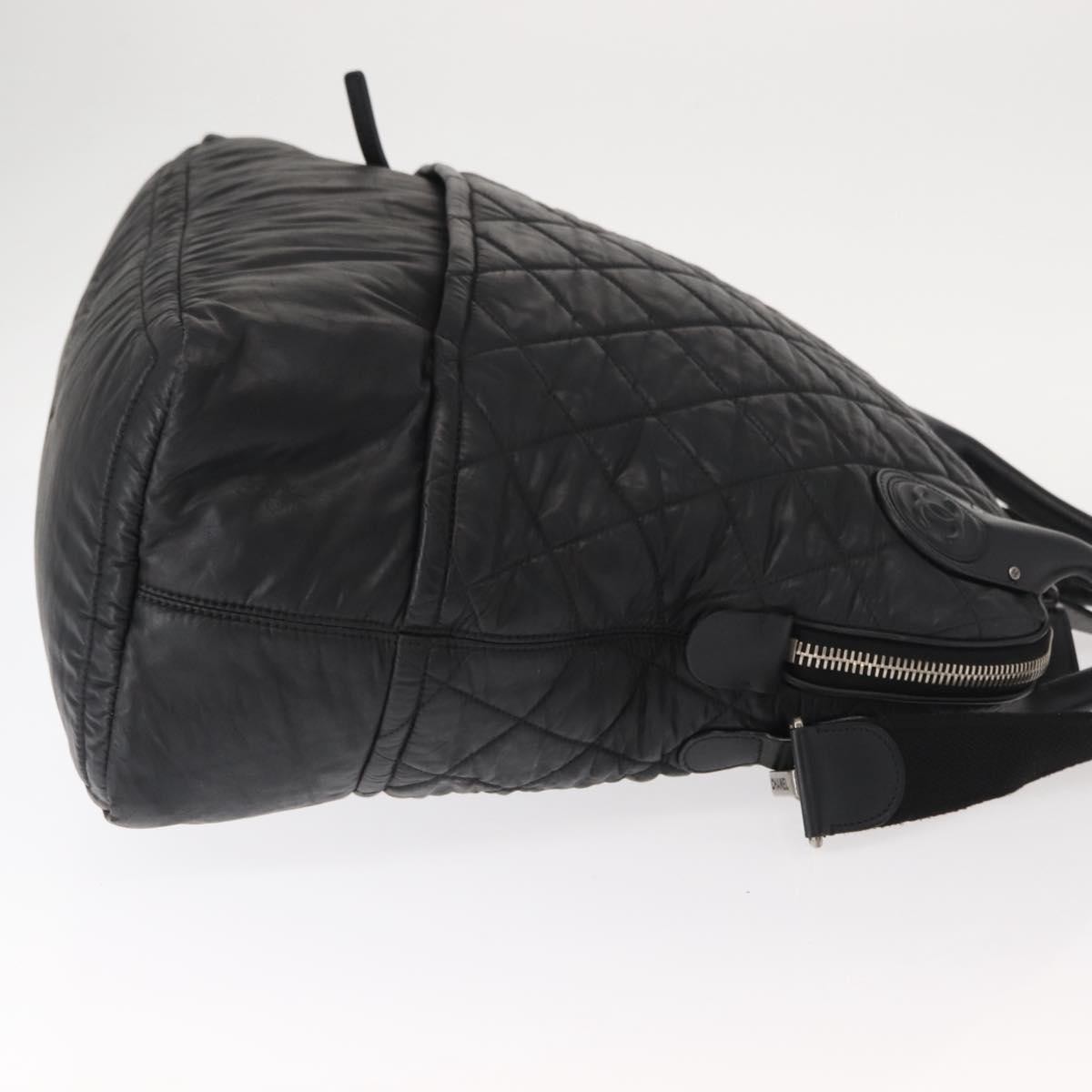 Chanel Vertical Sport Weekender Bag Black Good condition - Inside View