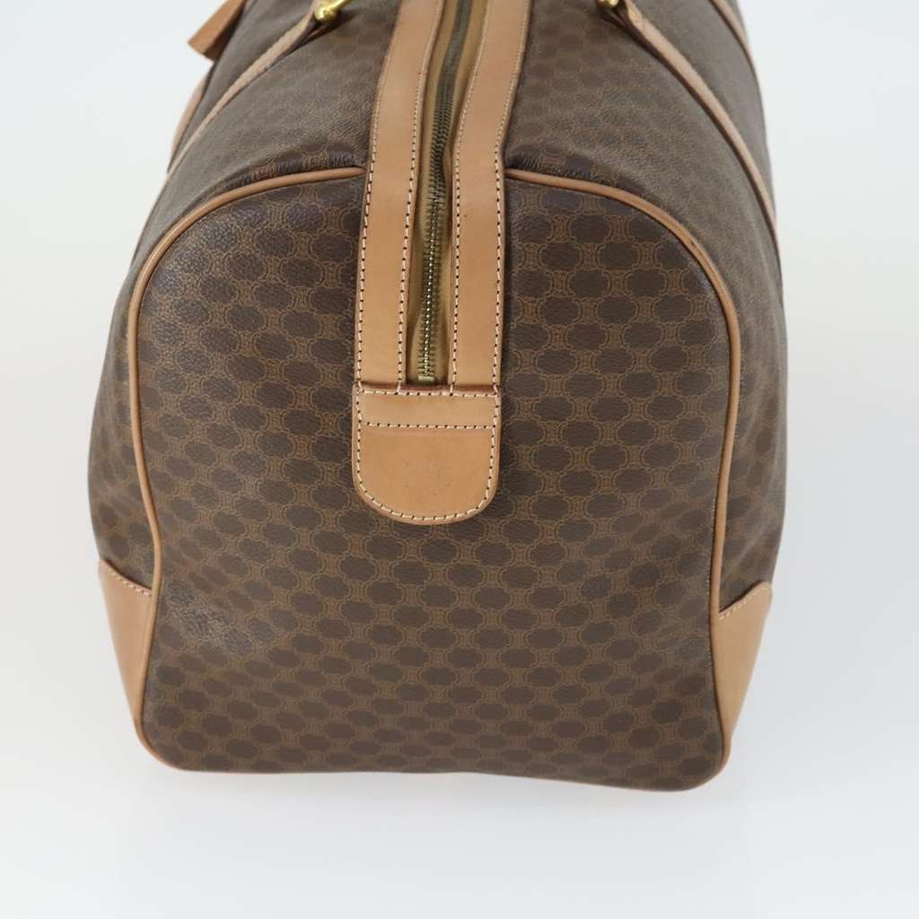 Celine Vintage Duffle Bag Brown Canvas Good condition - Inside View