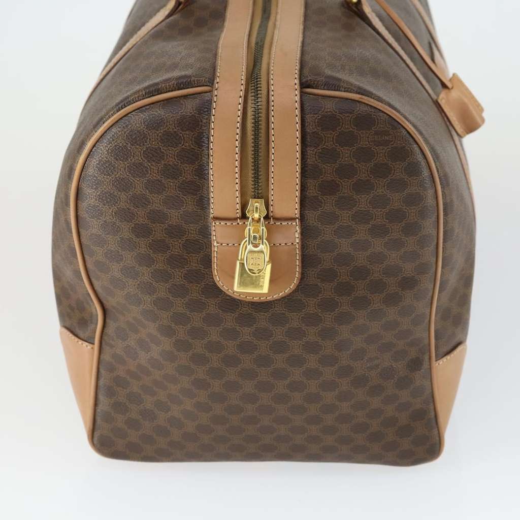 Celine Vintage Duffle Bag Brown Canvas Good condition - Model View