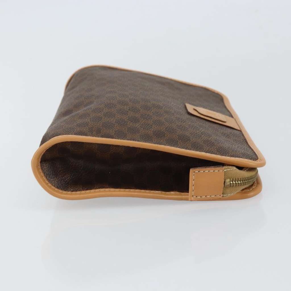 Celine Macadam Pochette Brown Canvas Good condition - Inside View