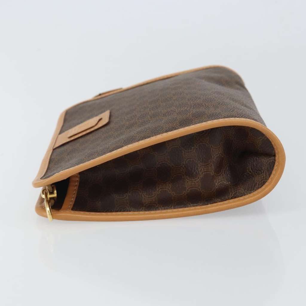 Celine Macadam Pochette Brown Canvas Good condition - Model View