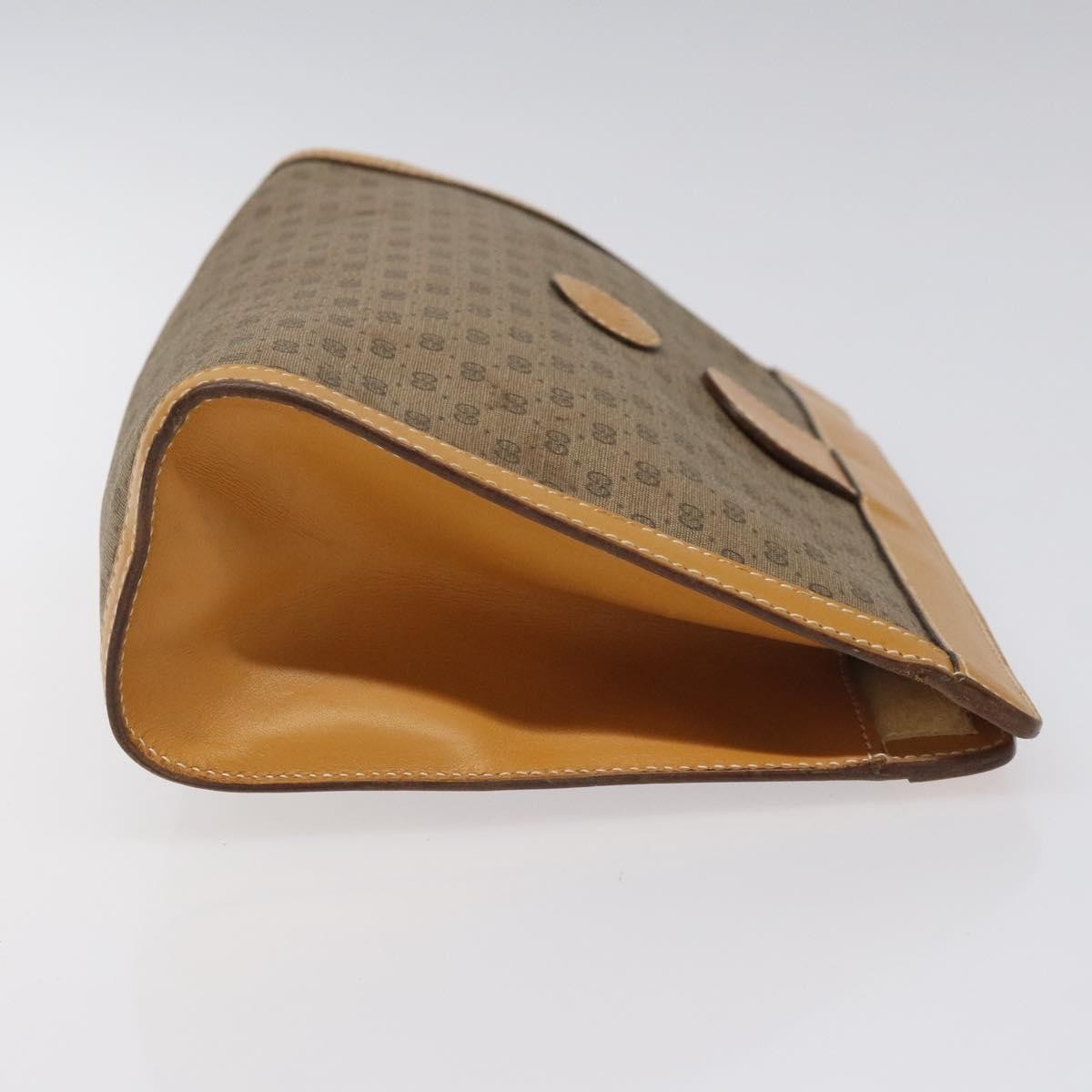 Gucci Micro GG canvas clutch bag Beige Canvas Good condition - Inside View