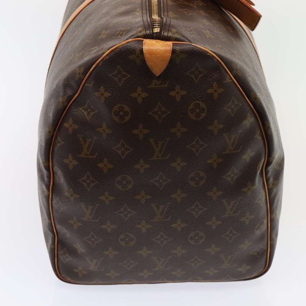 Louis Vuitton Keepall Bag Brown Canvas Good condition - Model View