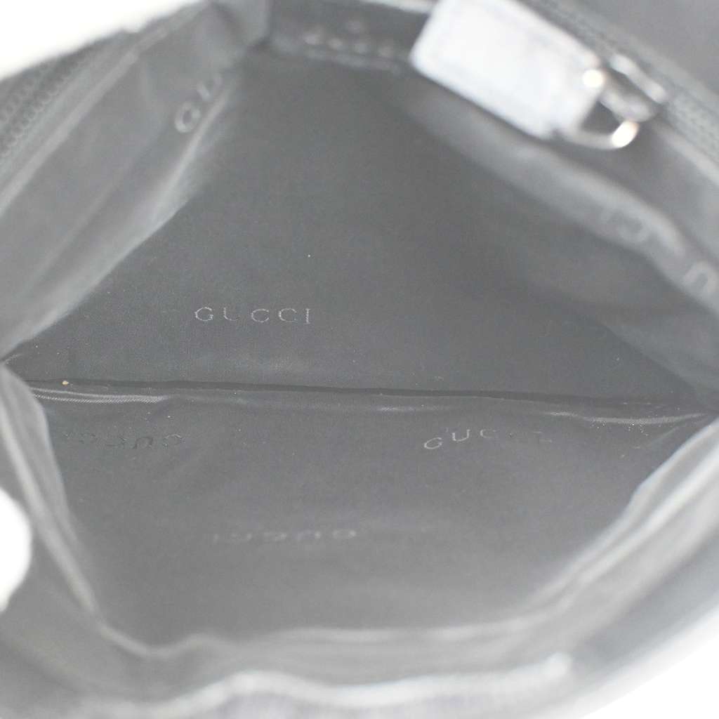 Gucci Vintage Shoulder Bag Black Good condition - Box View