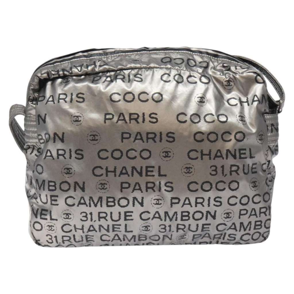 Chanel Unlimited Shoulder Bag Silver Good condition - Back View