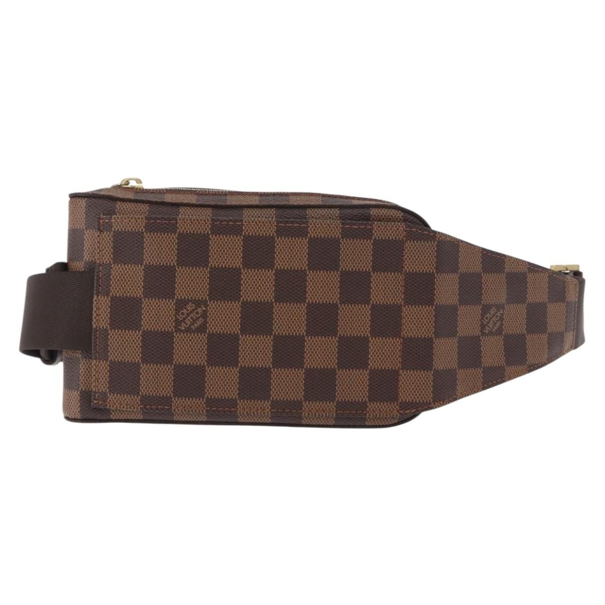 Louis Vuitton Geronimos Waist Bag Brown Canvas Good condition - Back View