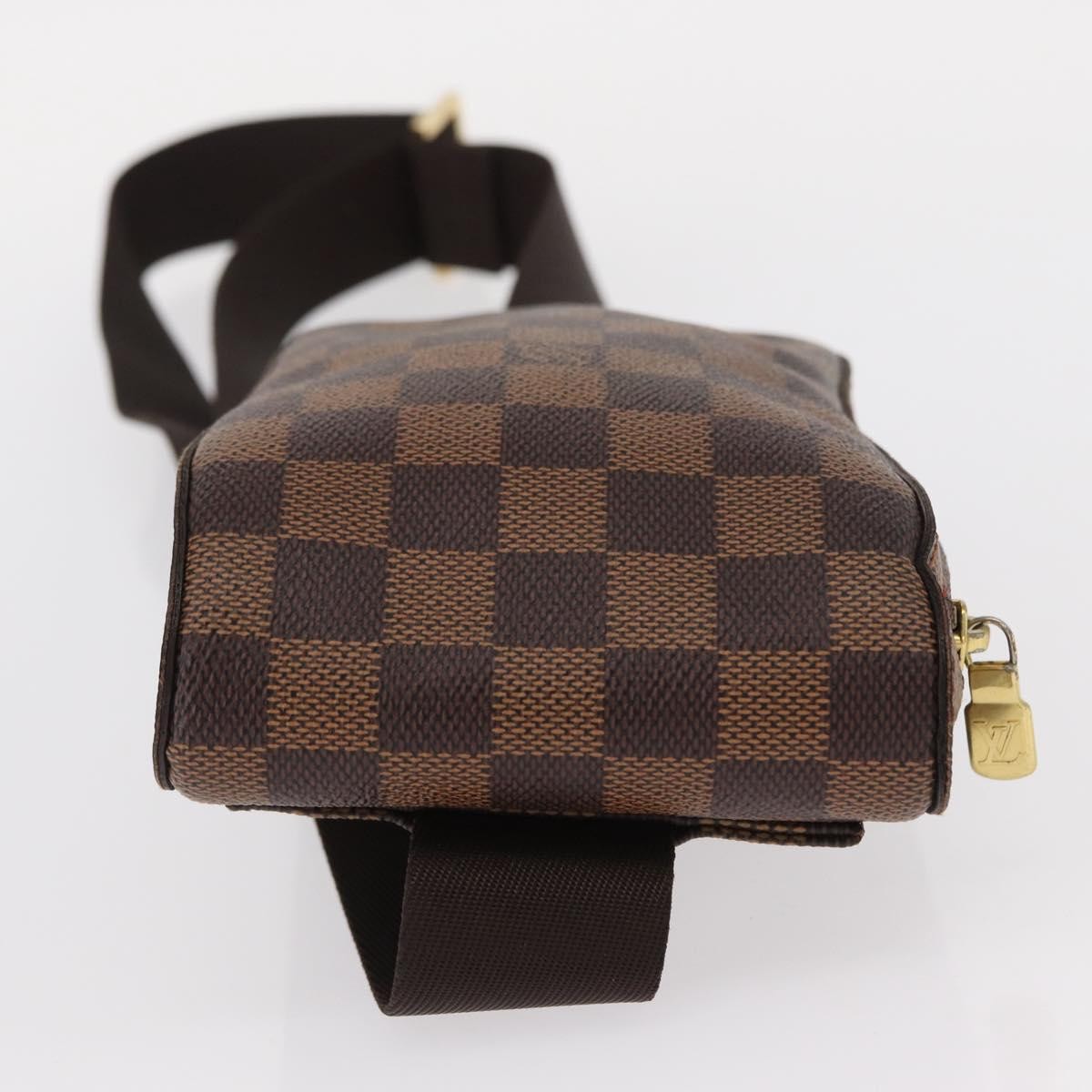Louis Vuitton Geronimos Waist Bag Brown Canvas Good condition - Inside View