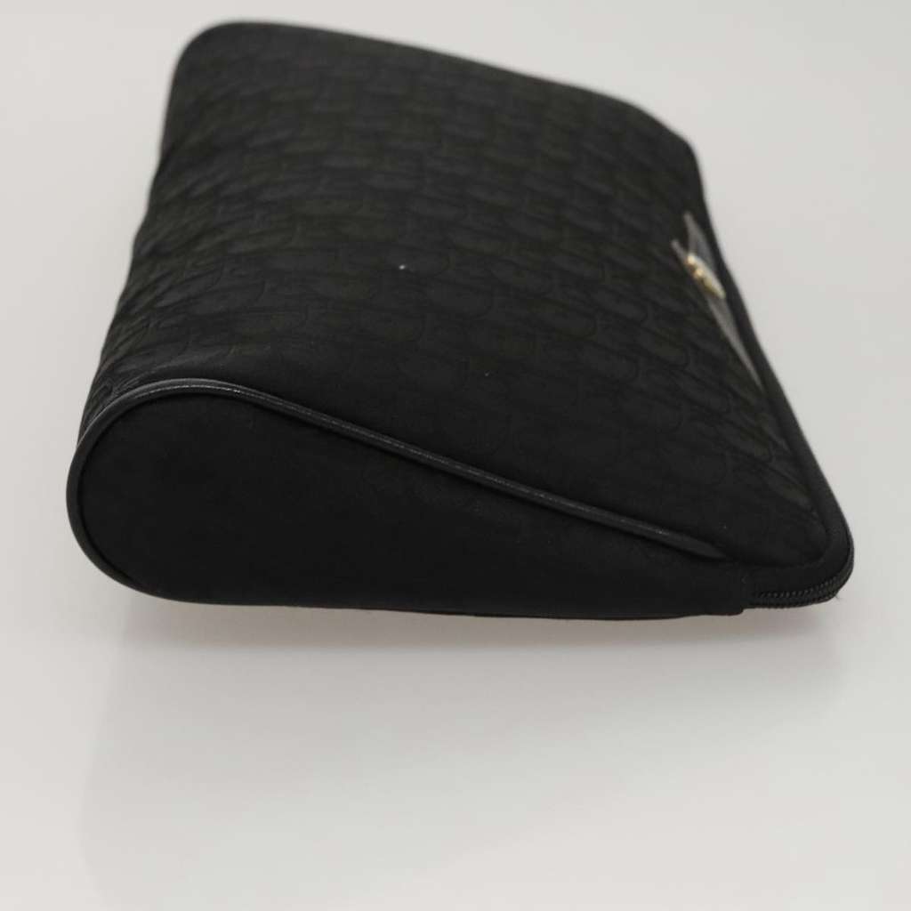 Christian Dior Trotter pouch Black Canvas Good condition - Inside View