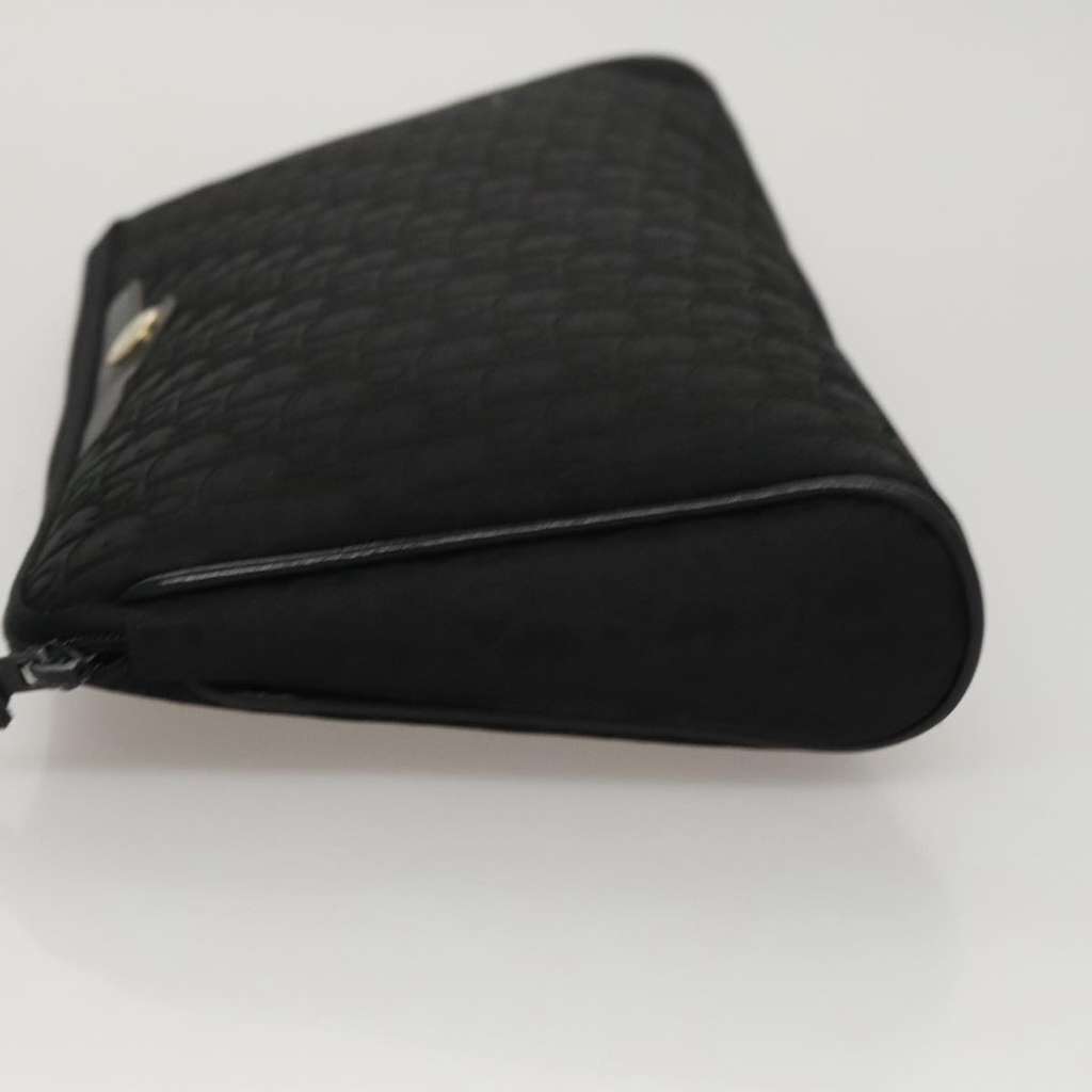 Christian Dior Trotter pouch Black Canvas Good condition - Model View