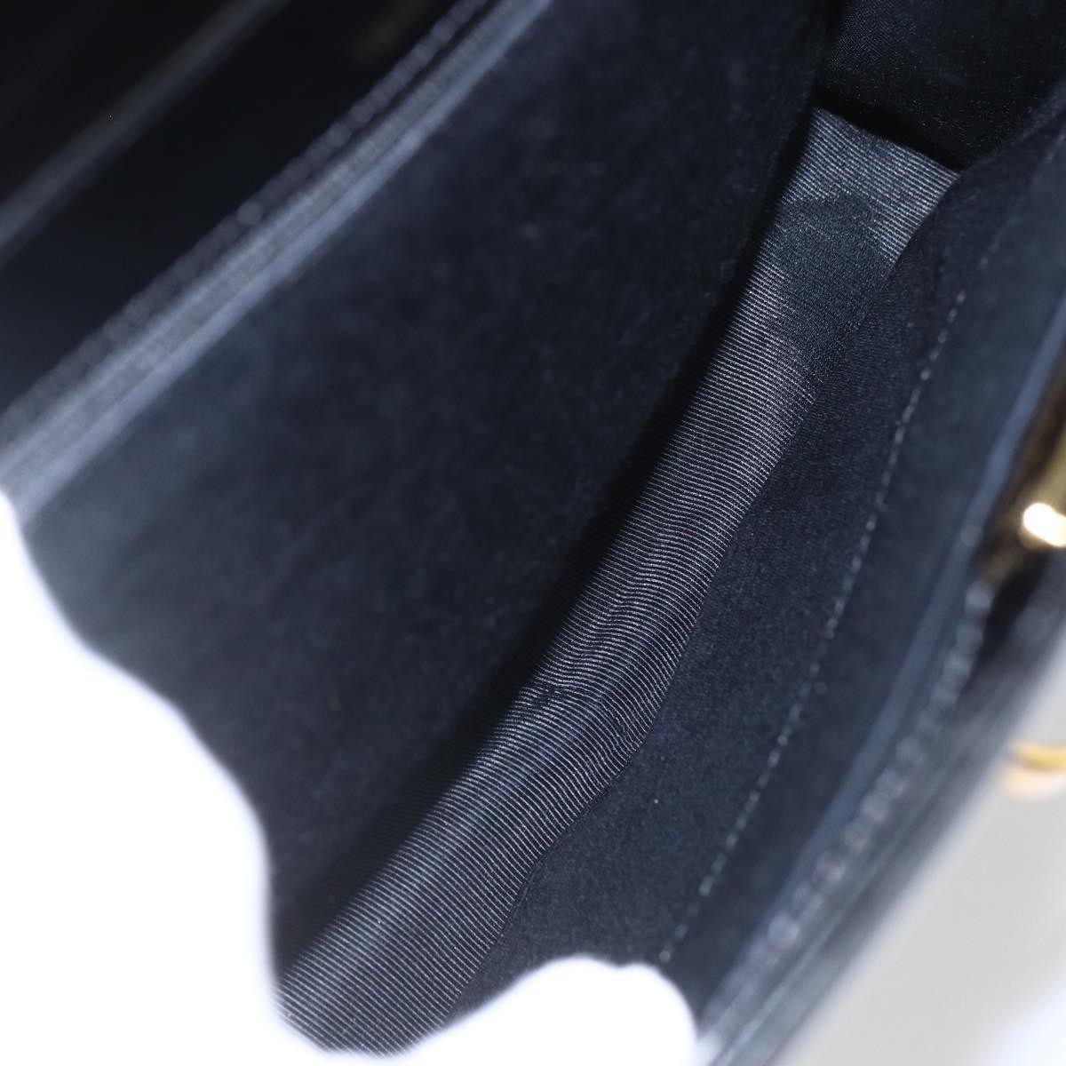 Valentino Garavani Vintage Handbag Black Leather Fair condition - Box View