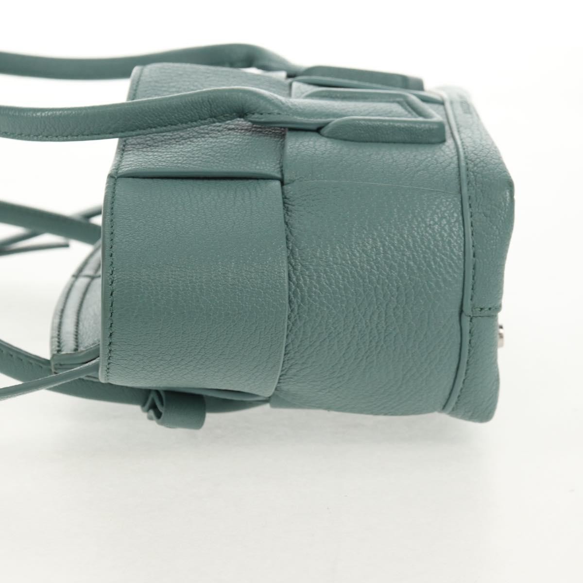 Bottega Veneta Arco Bag Green Leather Good condition - Inside View