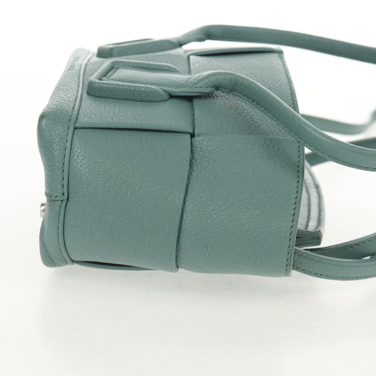 Bottega Veneta Arco Bag Green Leather Good condition - Model View