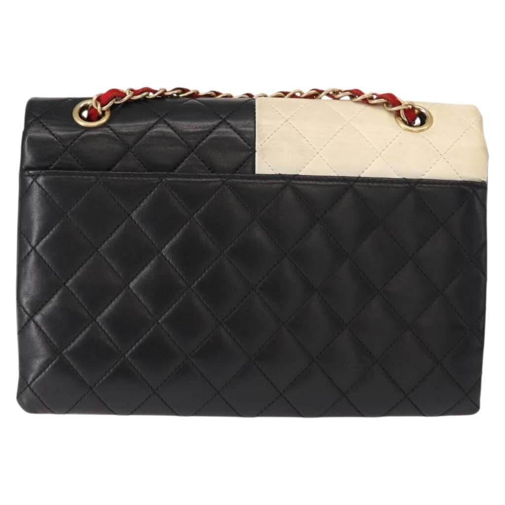 Chanel CC Clasp Chain Flap Bag Other Leather Good condition - Back View