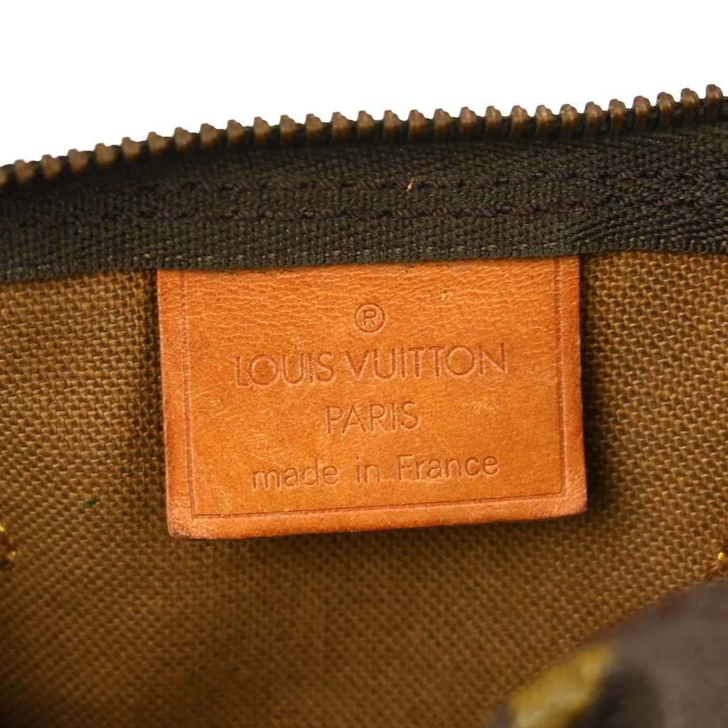 Louis Vuitton Speedy Mini HL Handbag Brown Canvas Good condition - Model View