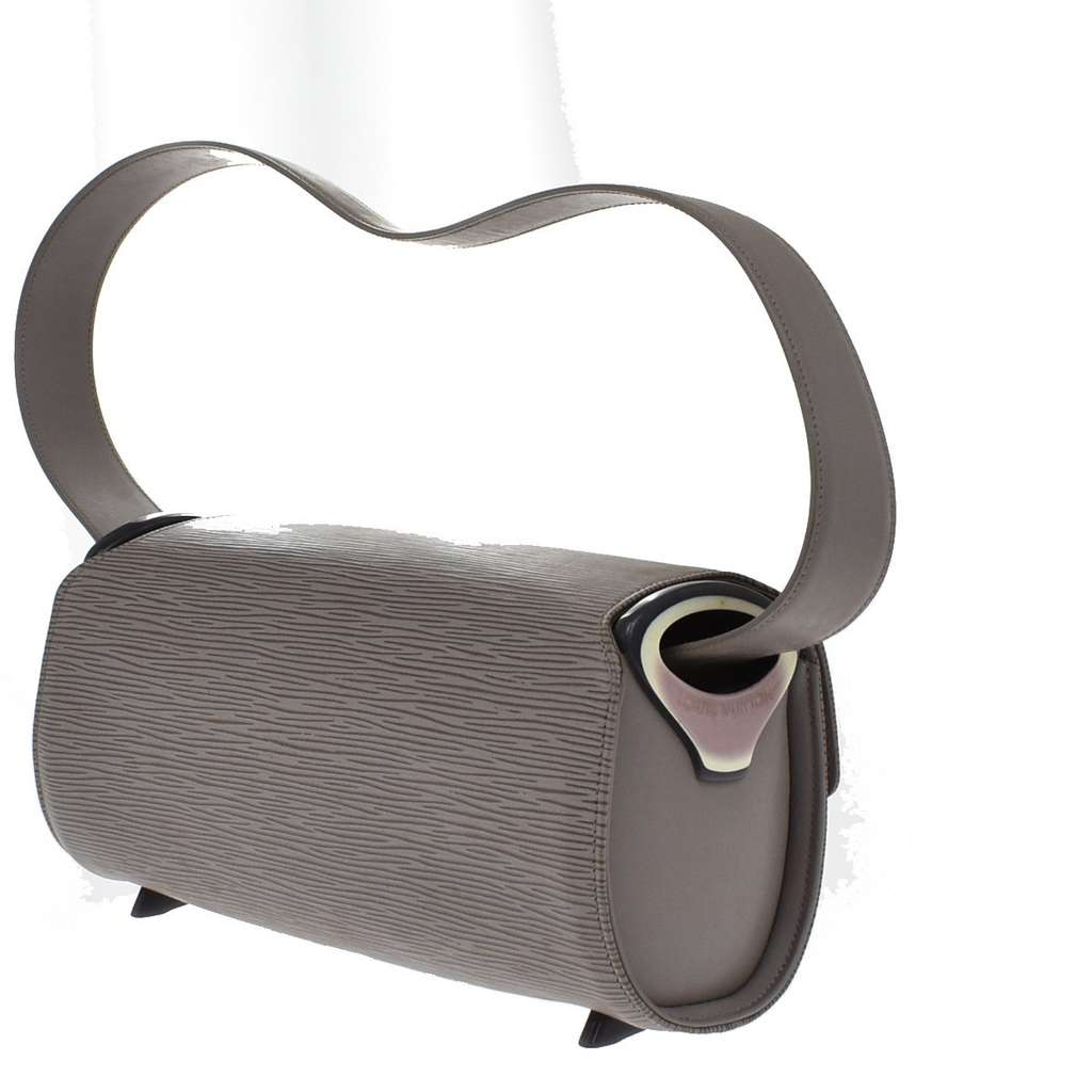 Louis Vuitton Nocturne Handbag Purple Leather Good condition - Model View