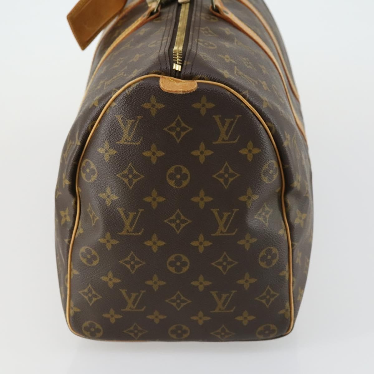 Louis Vuitton Keepall Bag Brown Canvas Fair condition - Inside View