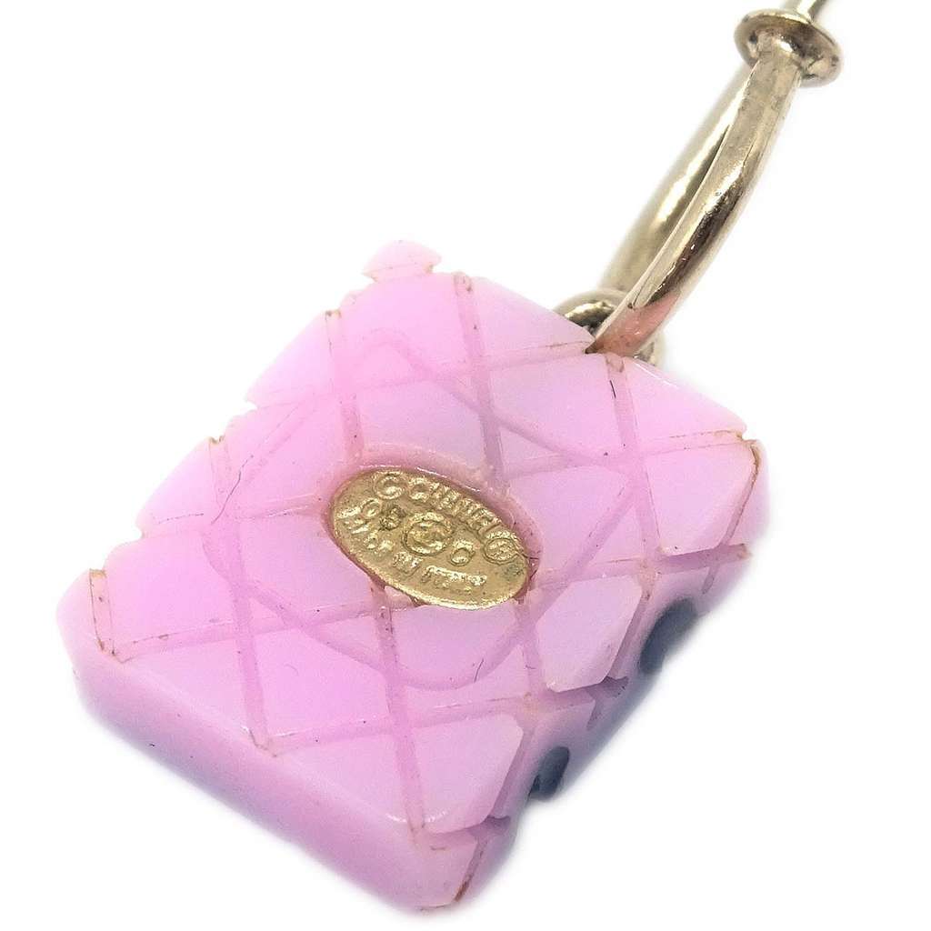 Chanel Cambon Dangle Earrings Gold Metal Good condition - Inside View