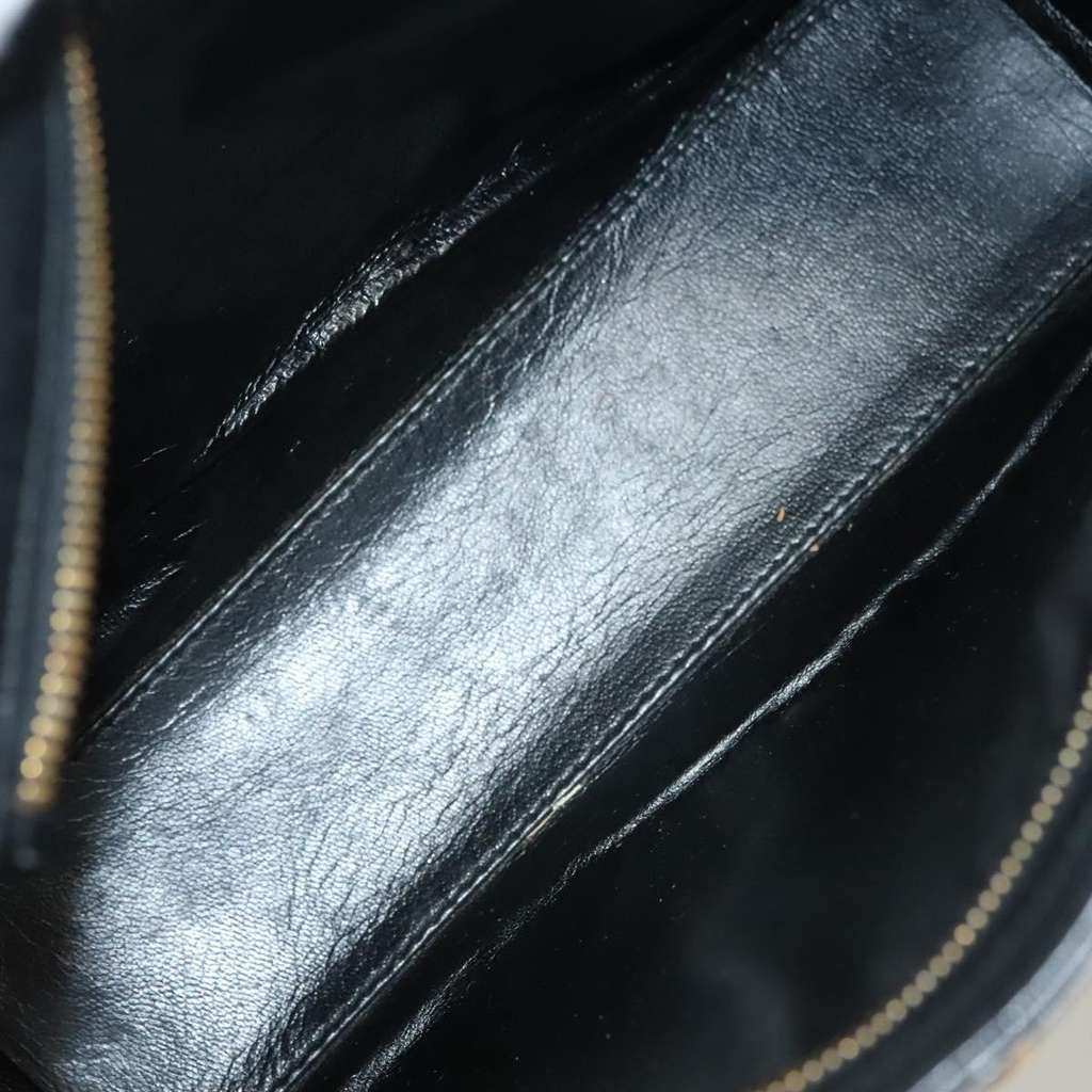 Versace Medusa Shoulder Bag Black Leather Good condition - Box View