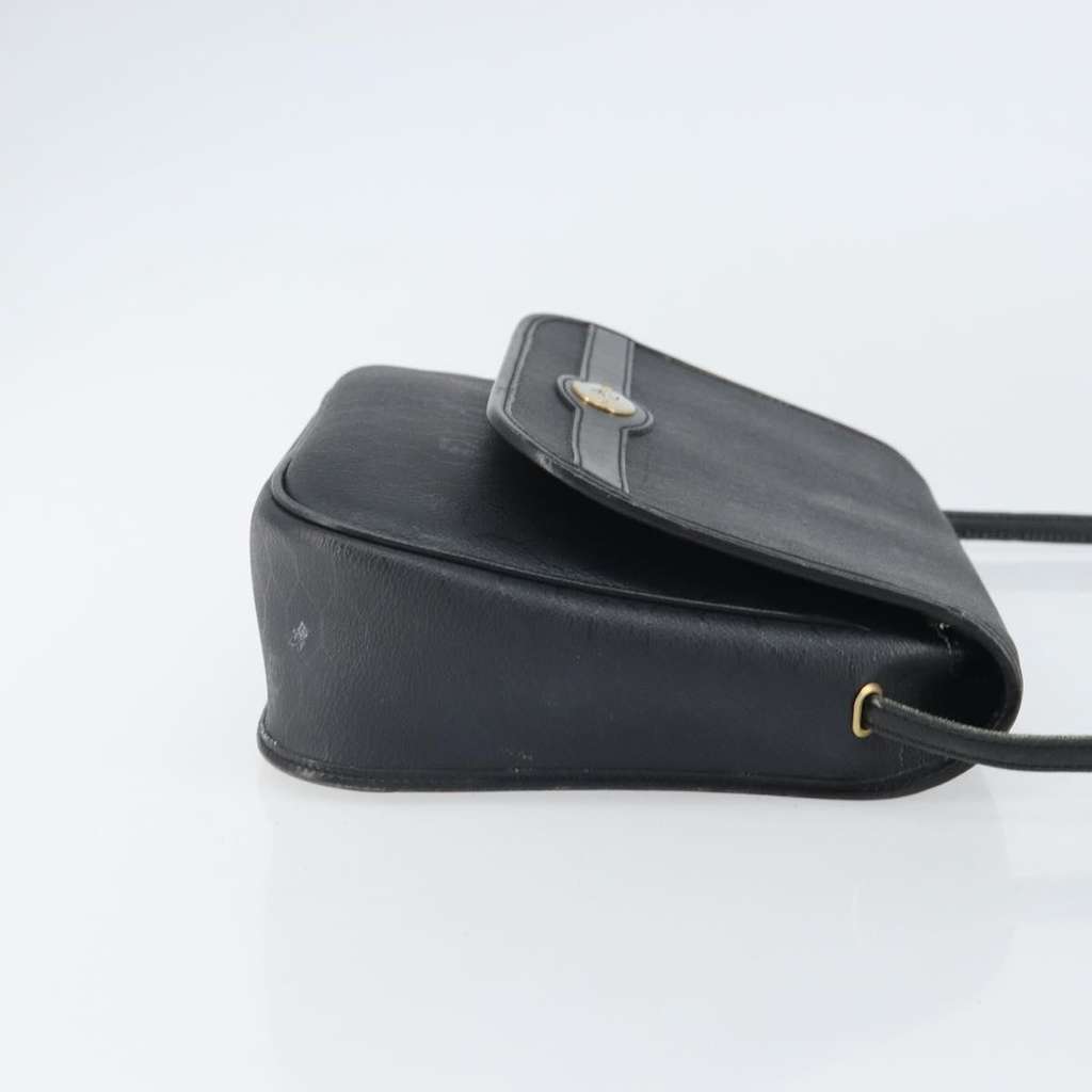 Christian Dior Vintage Honeycomb Shoulder Bag Black Canvas Good condition - Inside View