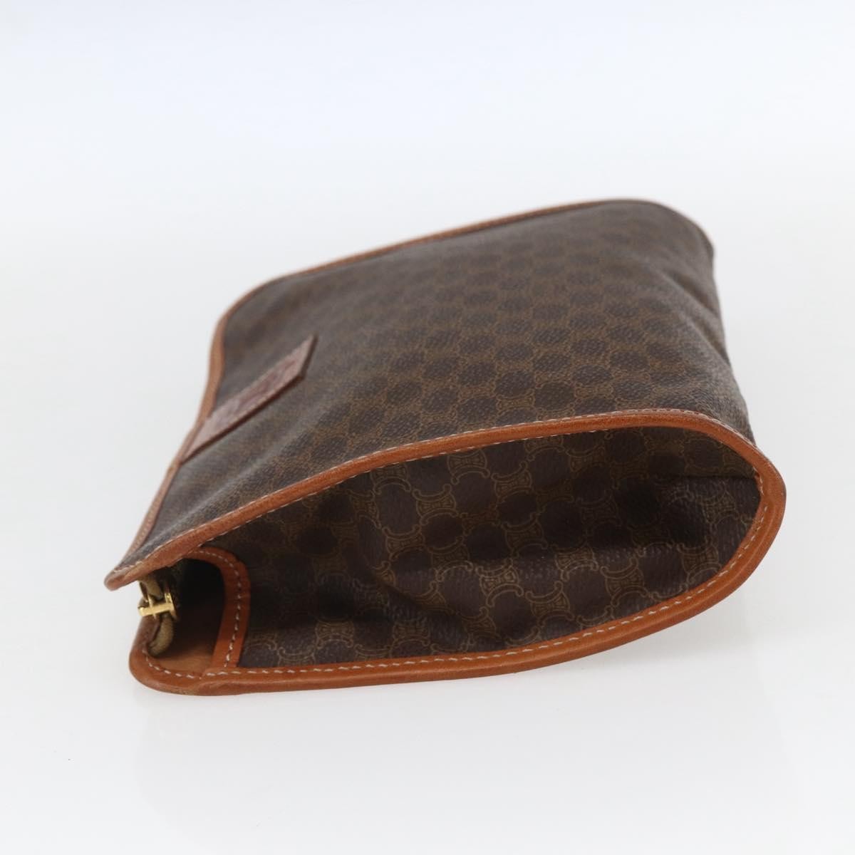 Celine Macadam Pochette Brown Canvas Good condition - Inside View