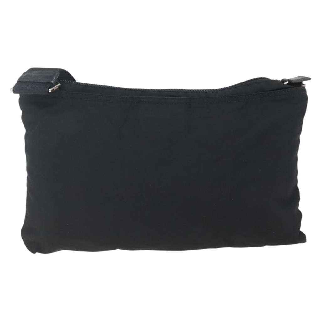 Prada Flat Messenger Bag Black Good condition - Back View