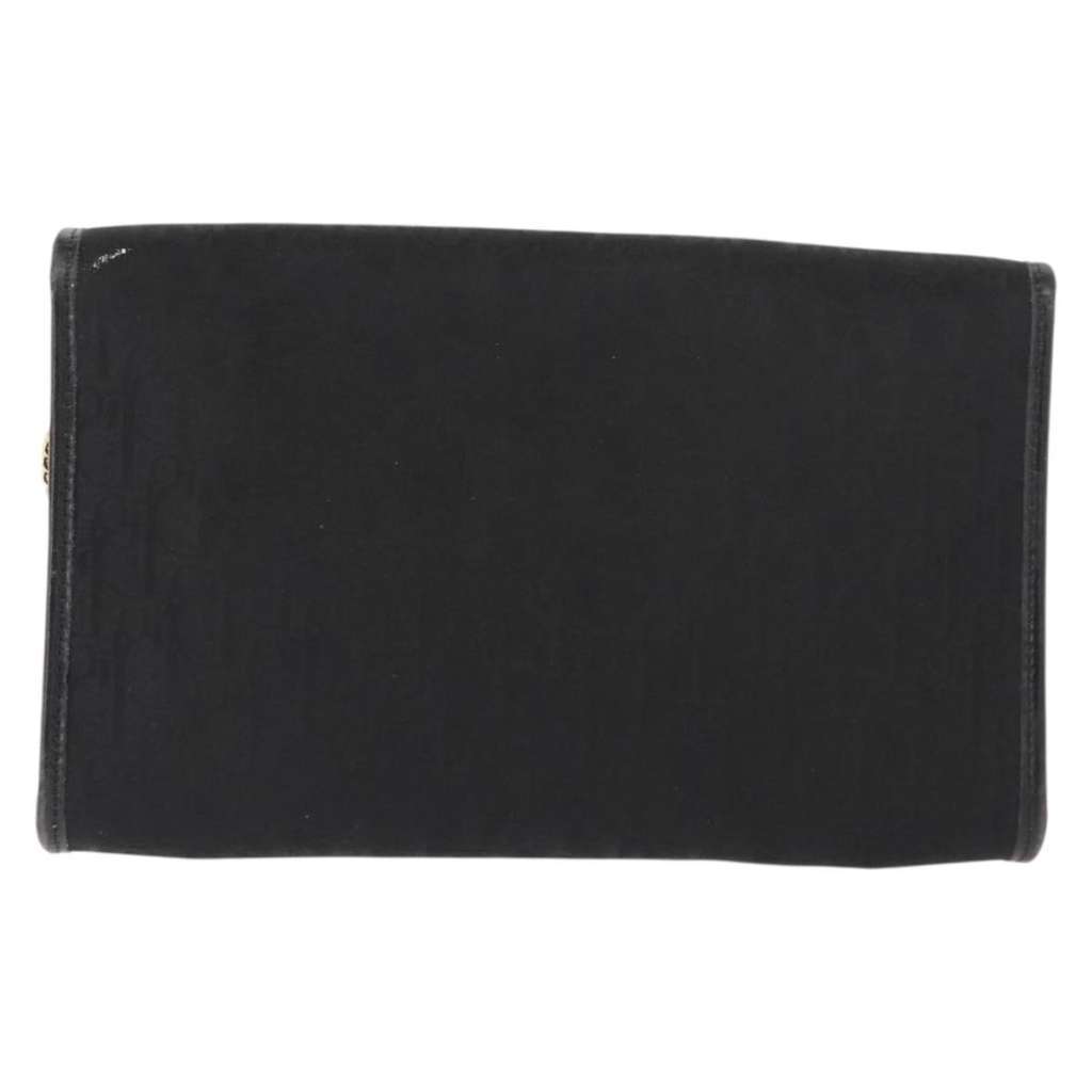 Christian Dior Trotter shoulder bag Black Canvas Good condition - Back View