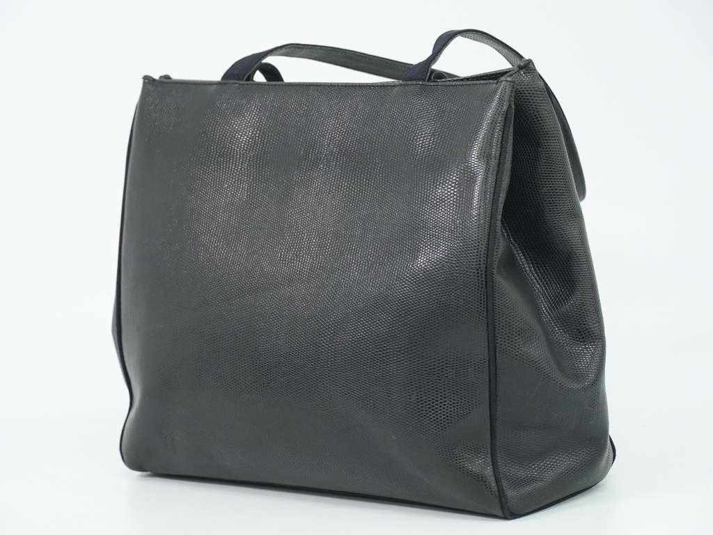 Salvatore Ferragamo Vintage Vara Bow Tote Black Leather Fair condition - Back View