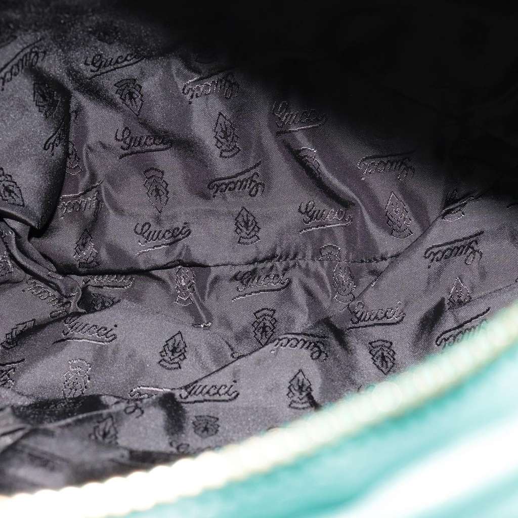 Gucci Darwin Convertible Backpack Green Leather Good condition - Box View