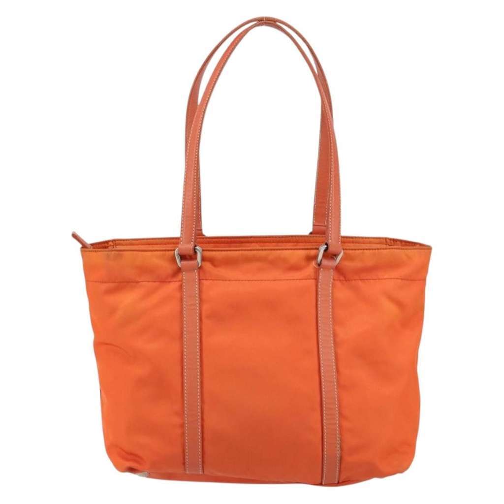 Prada Vintage Tote Orange Good condition - Back View