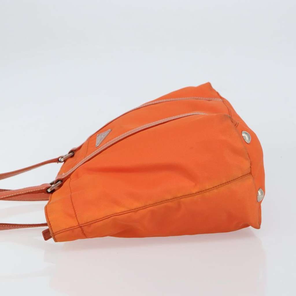 Prada Vintage Tote Orange Good condition - Model View