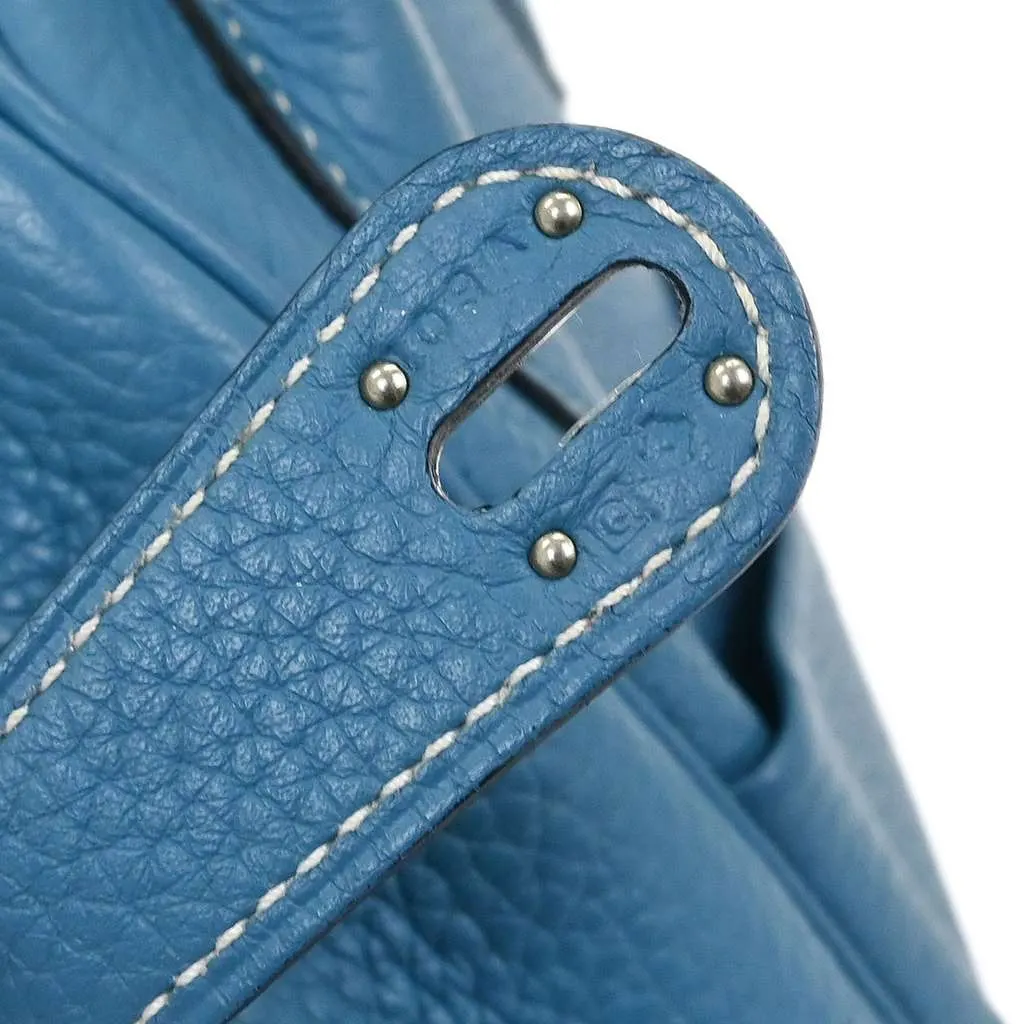 Hermès Lindy Bag Blue Leather Good - Box View