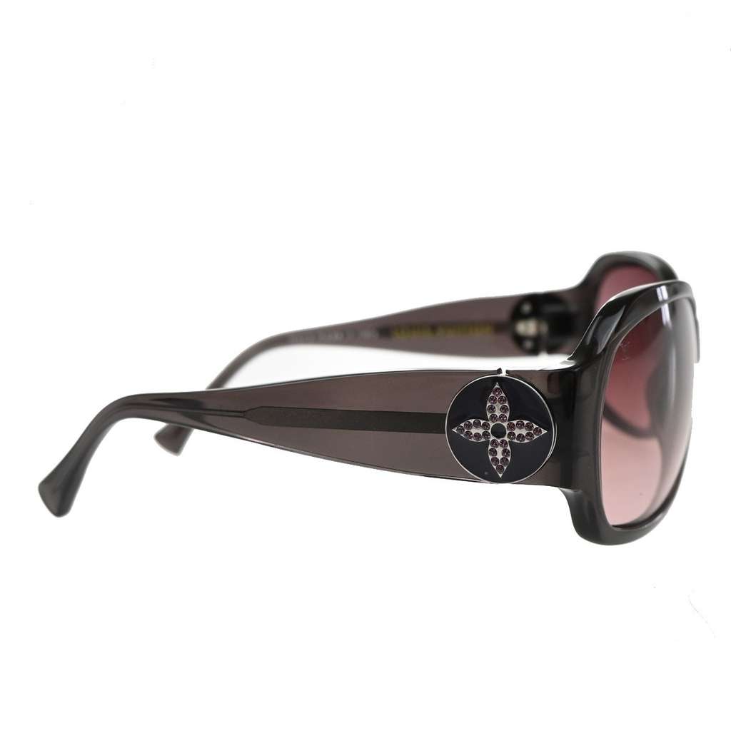 Louis Vuitton Eye Wear Purple Plastic Good condition - Model View